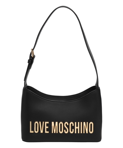 Shop Love Moschino Hobo Bag In Black