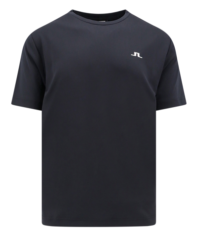 Shop J. Lindeberg T-shirt In Black
