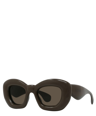 Shop Loewe Sunglasses Lw40117i In Crl