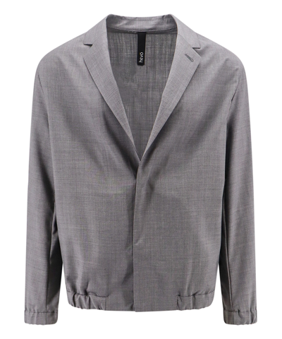 Shop Hevo Calamarena Jacket In Grey