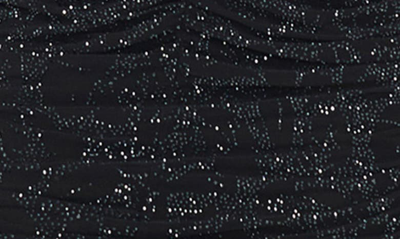 Afrm Mila Rose Rhinestone Minidress In Noir