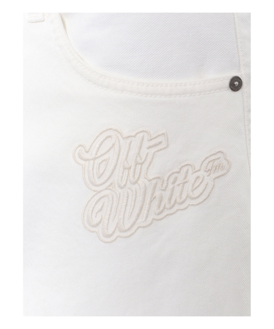 Shop Off-white Trousers In White