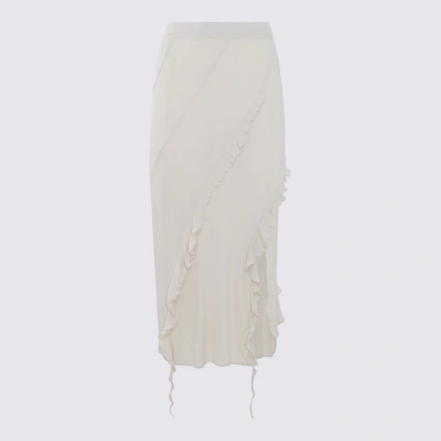 Shop Acne Studios Skirts Beige