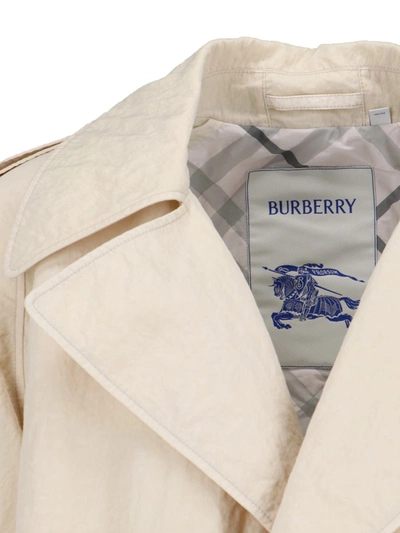 Shop Burberry Jackets In White