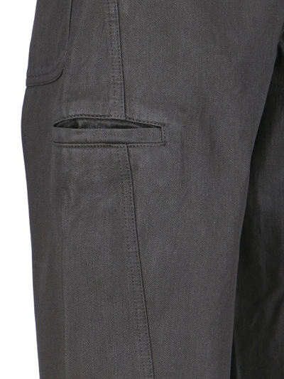 Shop Lemaire Trousers In Grey