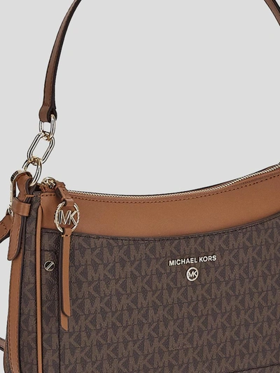 Shop Michael Michael Kors Bags In Brn/acorn