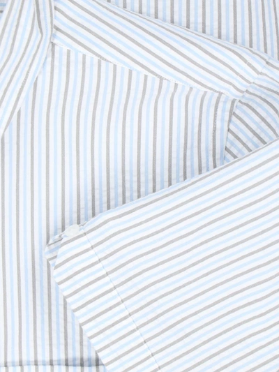 Thom Browne Cotton Shirt In Blue