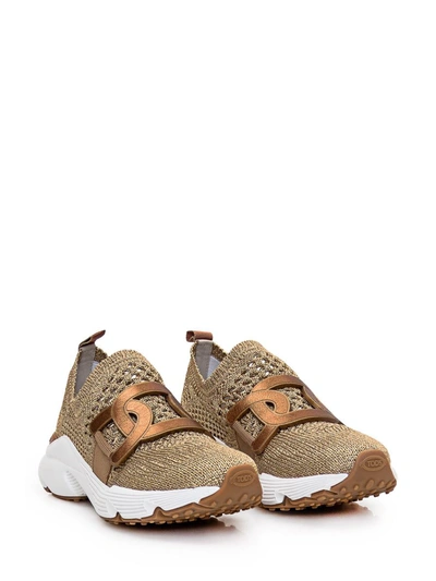 Tod's Sneakers In Gold