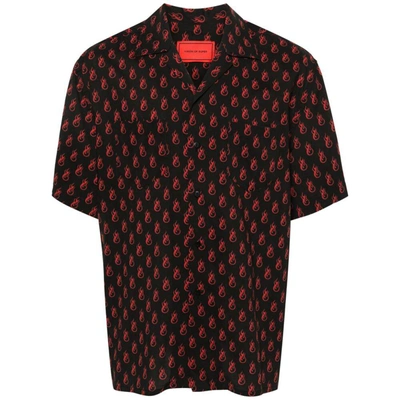 Shop Vision Of Super Shirts In Black/red