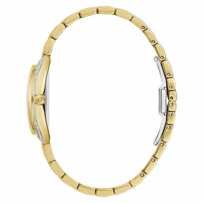 Pre-owned Bulova Classic Diamond Stainless Steel Quartz Ladies Watch