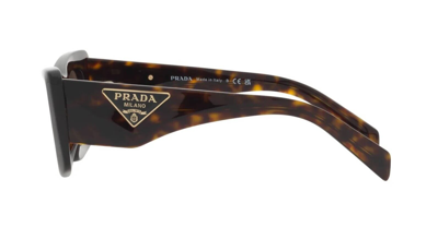 Pre-owned Prada Pr 13zs Havana/brown (2au-06b) Sunglasses
