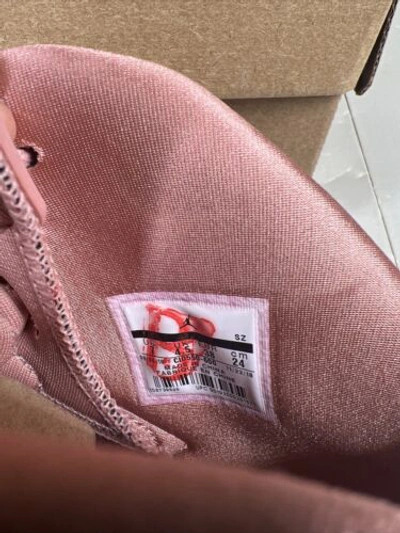 Pre-owned Jordan Air  6 Retro X Aleali May 'millennial Pink' Women's Ci0550-600 Size 7w In Rust Pink/bright Crimson