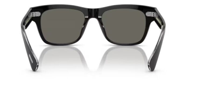 Pre-owned Oliver Peoples Oliver People 0ov5524su 1492r5 Black Carbon Grey Soft Square Men's Sunglasses In Gray