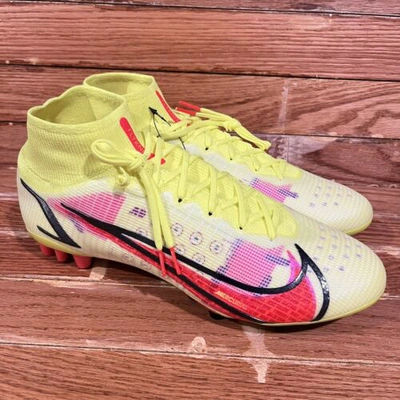 Pre-owned Nike Mercurial Superfly 8 Elite Ag 'motivation Pack' [cv0956-761] Men Size 11.5 In Yellow