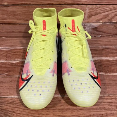 Pre-owned Nike Mercurial Superfly 8 Elite Ag 'motivation Pack' [cv0956-761] Men Size 11.5 In Yellow