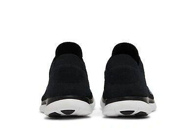 Pre-owned Nike Free 4.0 Flyknit 'black' 631053-001 In Black/white-dark Grey
