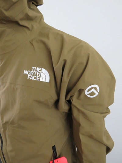 Pre-owned The North Face Summit Series Chamlang Shell Waterproof Hooded Jacket $450 Olive In Military Olive Green / Tnf White Logo