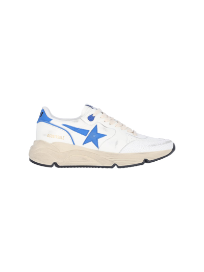 Shop Golden Goose "running Sole" Sneakers In White