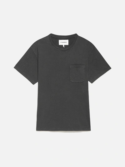 Shop Frame Vintage T-shirt Vintage Off Black Cotton