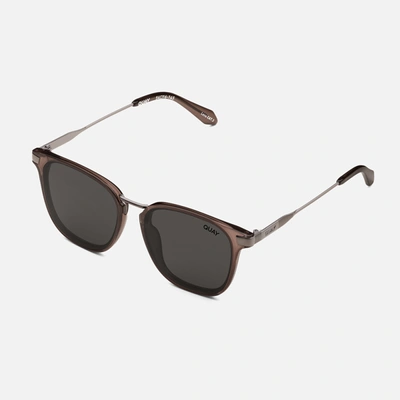 Shop Quay Jackpot Remixed In Matte Black,black Polarized