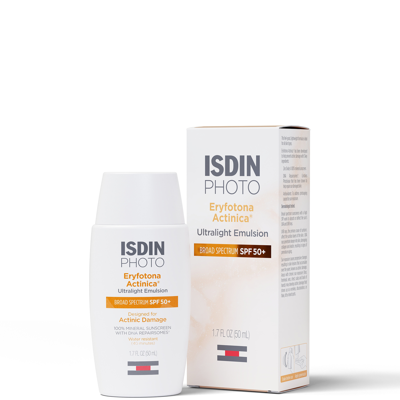 Shop Isdin Eryfotona Actinica Daily Lightweight Mineral Spf 50+ Sunscreen 50ml
