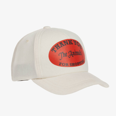 Shop The Animals Observatory Ivory Cotton Cap