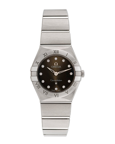 Omega Women's Constellation Diamond Watch, Circa 2000s (authentic )