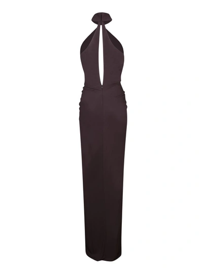 Shop Tom Ford Viscose-blend Dress In Black