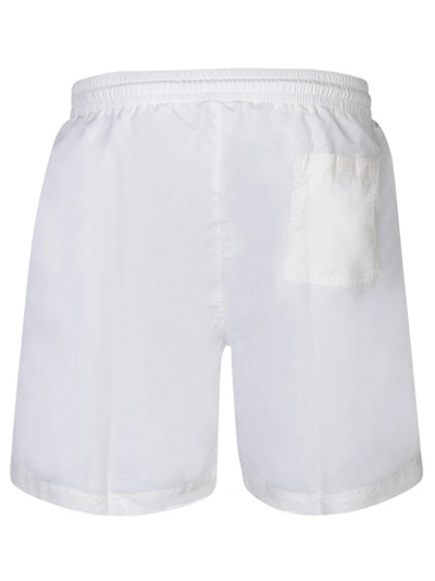 Shop Brunello Cucinelli Nylon Swimsuit In White