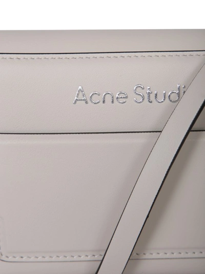 Shop Acne Studios Leather Bag In Neutrals