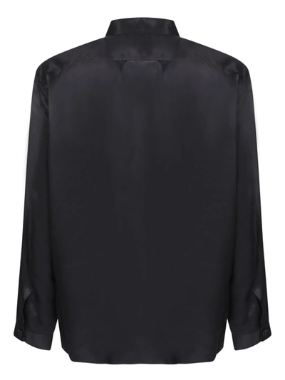Shop Tom Ford Black Silk Shirt