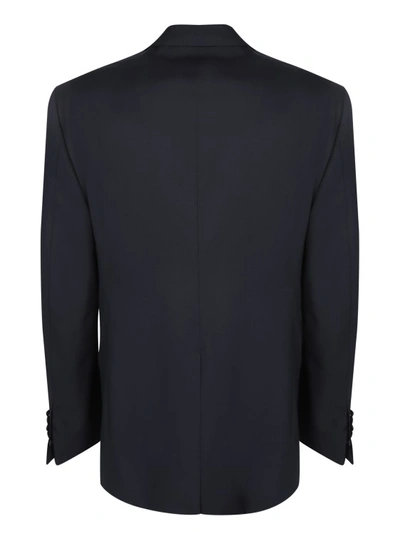Shop Tom Ford Wool Smoking Single-breasted Blazer In Black