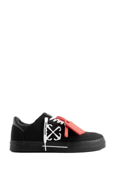 Shop Off-white New Vulcanized Low-top Sneakers In Black