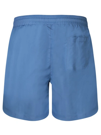 Shop Brunello Cucinelli Nylon Swimsuit In Blue