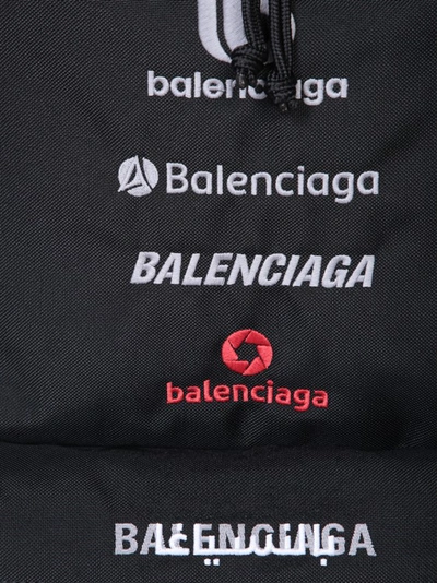 Shop Balenciaga Nylon Backpack In Black