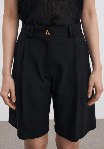 Shop Aeron Swan - Tailored Shorts In Grey