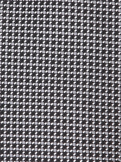 Shop Canali Silk Tie In Grey