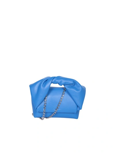 Shop Jw Anderson Leather Bag In Blue