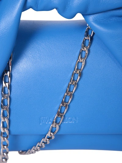 Shop Jw Anderson Leather Bag In Blue