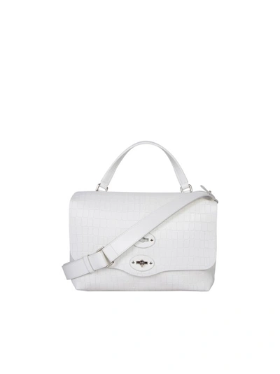 Shop Zanellato Leather Bag In White