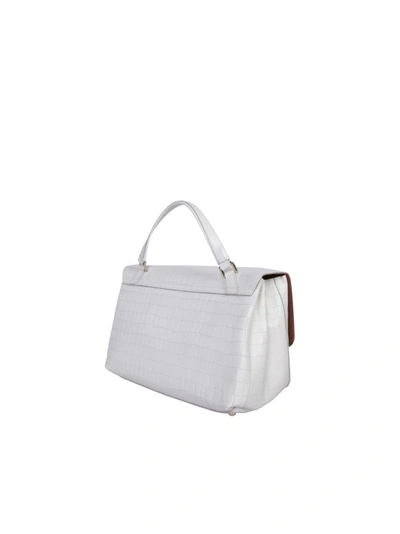 Shop Zanellato Leather Bag In White