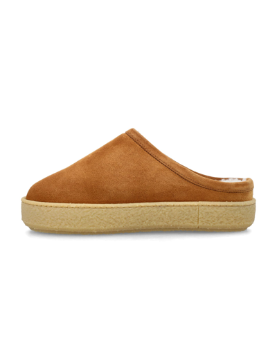 Shop Isabel Marant Fozee Suede Mules In Camel