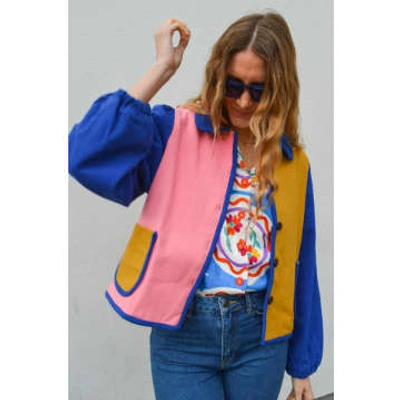 Shop Lowie Colourblock Neat Jacket