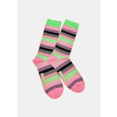 Shop Essentiel Antwerp Flogo Socks In Pink
