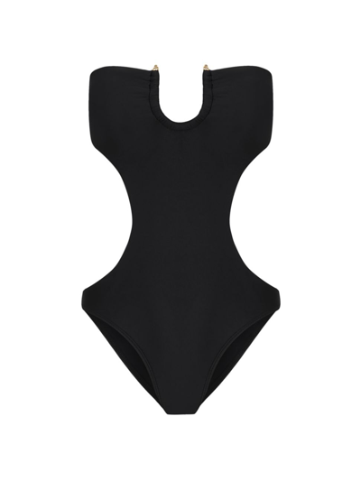 Shop Vix By Paula Hermanny Women's Cora U-insert One-piece Swimsuit In Black