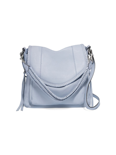 Shop Aimee Kestenberg Women's All For Love Leather Convertible Shoulder Bag In Breeze Blue