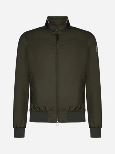 Shop Moncler Reppe Nylon Jacket In Green