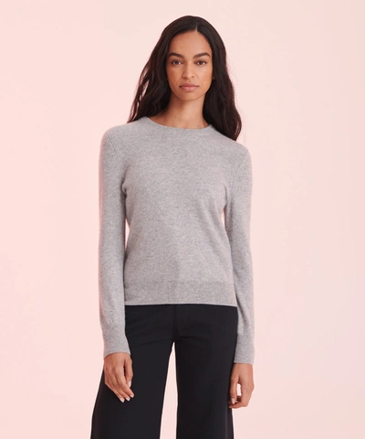 Shop Naadam Limited Edition Embroidery - Women's Original Cashmere Sweater In Cement