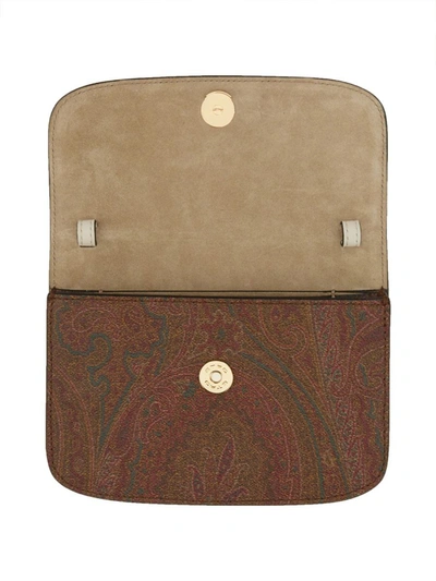 Shop Etro Essential Mini Bag In Multicolour