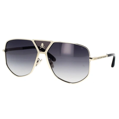 Shop Philipp Plein Sunglasses In Silver